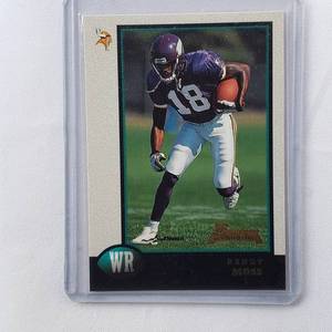 lot 252 image: Randy Moss Bowman Rookie No. 182