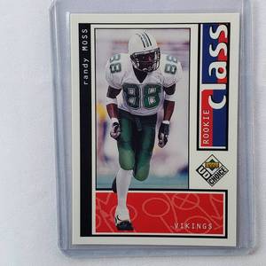 lot 254 image: Randy Moss Rookie Upper Deck No. 200