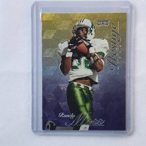 lot 264 image: Randy Moss Rookie Insert Prestige 1998 No. 173