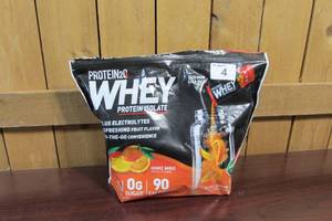 lot 4 image: Protein2o Whey Protein Isolate, Orange Mango 20 Packs1.13 Oz