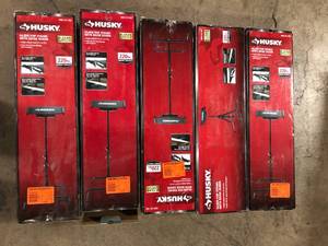 lot 2 image: Lot of Husky Foldable Glide Top Stand 26.38 in. H, 17.32 in. L x 27.17 in. W Stationary Glide Top Stand Customer Returns See Pictures
