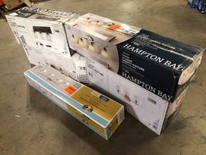 lot 33 image: Lot of Assorted Lighting Various Models and Conditions  Customer Returns See Pictures