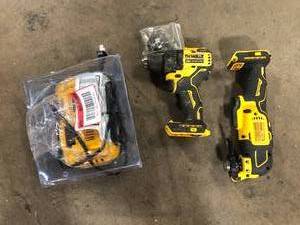 lot 43 image: Assorted Dewalt Power Tools Various Models and Conditions  Customer Returns See Pictures