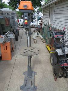 lot 8 image: RIDGID 15 Drill Press. Model No. DP15501