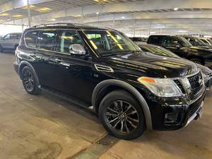 lot 4 image: 2017 Nissan Armada Platinum 4x4
