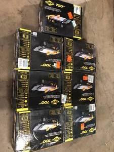 lot 5 image: Lot of QEP 700XT 34 HP Wet Tile Saw with 7 in. Blade and Table Extension    Customer Returns See Pictures