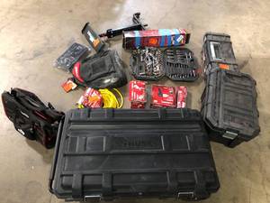 lot 10 image: Lot of Assorted Hand Tools and Hardware Various Models and Conditions  Customer Returns See Pictures