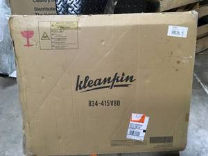 lot 44 image: kleankin 35.5 in. x 6 in. x 29.5 in. Silver LED Medicine Cabinet with Dimmer Touch Wall-Mounted Bathroom Vanity Mirror   Customer Returns See Pictures