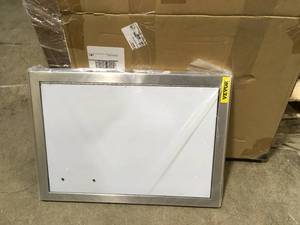 lot 47 image: VEVOR Stainless Steel Outdoor Kitchen Doors 16 in. W x 22 in. H Grill Door Single Access Door for BBQ Island Customer Returns See Pictures