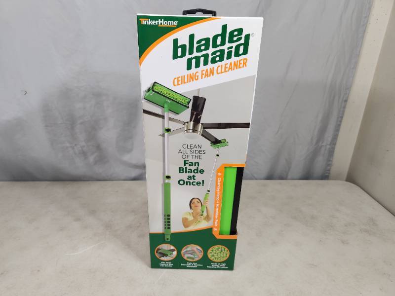 New Blade Maid Ceiling Fan Cleaner  New Large Propane Grill, Scaffold,  Commercial Trash Cans, RV Stuff, New Clothing, Kitchen Items, As Seen on  TV, Home Decor, Lawn and Garden, Gifts, Household