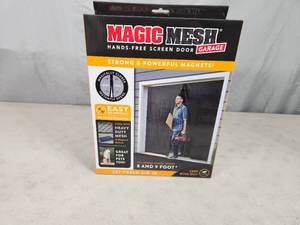 lot 22 image: New Magic Mesh Garage Door Hands Free Screen