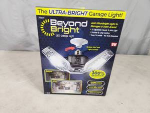 lot 25 image: New Beyond Bright LED Garage Light