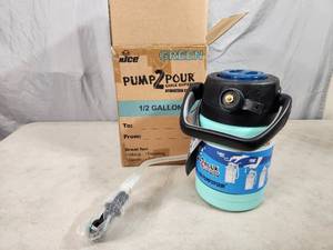 lot 43 image: New nICE 12 Gallon Pump 2 Pour Quick Dispense Hydration System