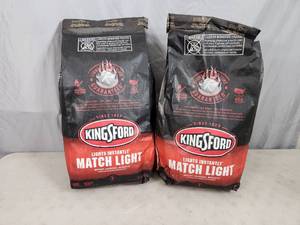 lot 80 image: 2 New Bags of Kingsford Charcoal Briquets