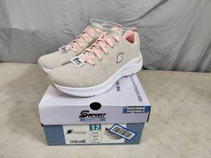 lot 86 image: New Sport by Skechers Womens Arch Comfort Kamryn Beige Shoes