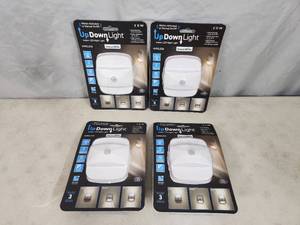 lot 116 image: 4 New SensorBrite Up Down LED Lights
