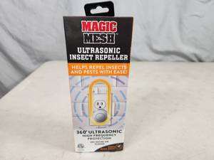 lot 134 image: New Magic Mesh Ultrasonic Insect Repeller
