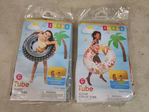 lot 137 image: 2 New Intex Inner Tubes