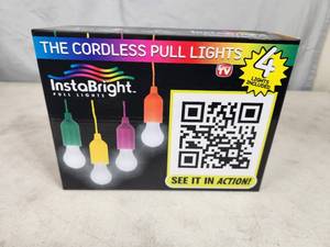lot 139 image: New InstaBright Cordless Pull Lights
