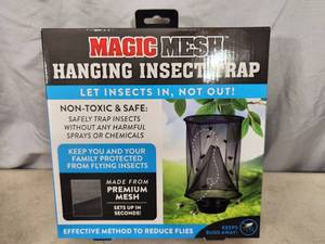 lot 161 image: New Magic Mesh Hanging Insect Trap