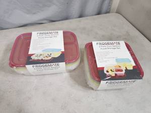 lot 185 image: New Sectioned Food Storage Containers