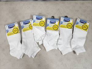 lot 203 image: 6 New Pair of Dr scholls Diabetic and Circulatory Socks