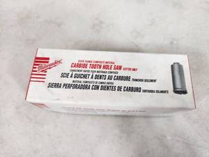 lot 211 image: New Milwaukee Carbide Tooth Hole Saw 1