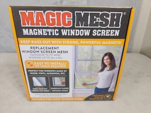 lot 219 image: New Magic Mesh Magnetic Window Screen