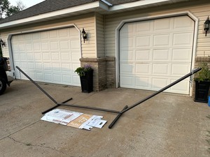 lot 12 image: 15 ft Portable Hammock Stand