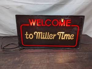 lot 52 image: Miller Sign