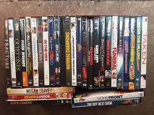 Lot of 30 DVDsMovies