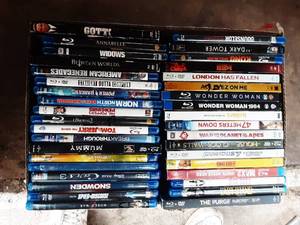 Lot of 30 Blue Ray Dvds