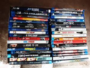 Lot of 30 DvDs and Blue Ray Discs