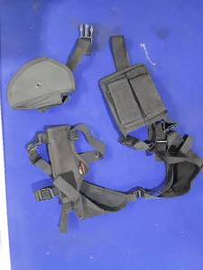 Two pistol holsters