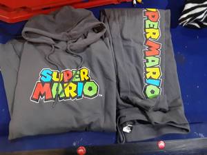Super Mario Hoodie and Sweatpants Set
