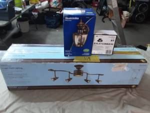 3 household light fixtures