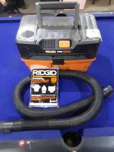 Rigid pro pack shop vac
