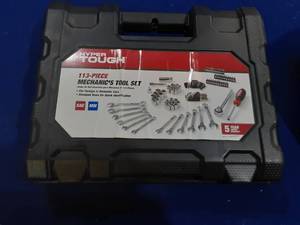 New Hyper tough 113 piece mechanics tool set