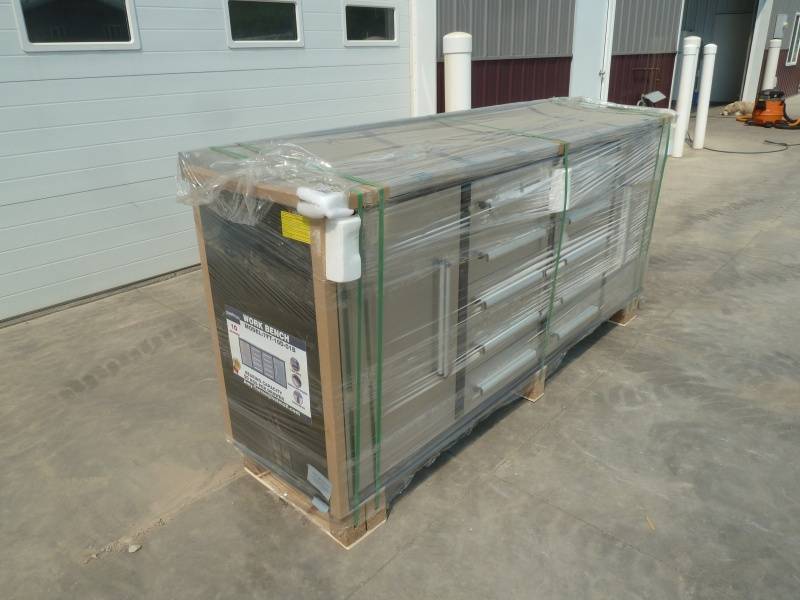 lot 11 image: 2023 Steelman Work Bench Stainless 7 Ft