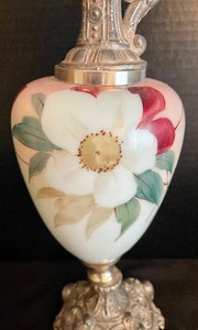 lot 89 image: Vintage Floral Accented Ewer