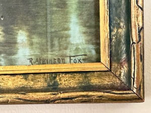 lot 12 image: Vintage Framed R. Atkinson Fox Print