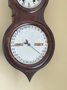 lot 6 image: Antique Wall Clock
