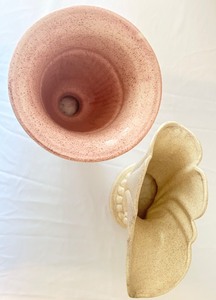 lot 53 image: Vintage Red Wing Vases