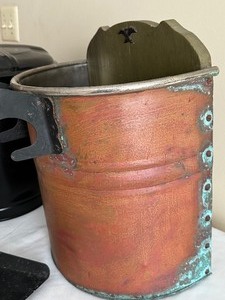 lot 189 image: Two Vintage Coal Buckets