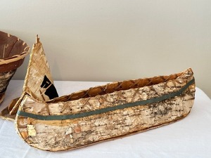 lot 186 image: Three Decorative Bark Pieces