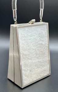 lot 209 image: Unique Shaped Vintage Handbag