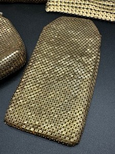 lot 48 image: Variety of Vintage Metal Mesh Coin Purses and Cigarette Cases