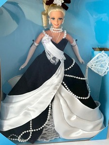 lot 74 image: New Barbie Midnight Waltz 1996 Blonde Doll Ballroom Beauties Collection 2nd Edition #15685