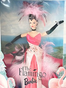 lot 69 image: New Barbie Flamingo Birds of Beauty 2nd Edition 1999 #22957