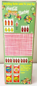 lot 65 image: New 1997 Barbie Coca Cola Special Edition Picnic #19626
